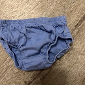 Blue diaper cover size 0-3 months